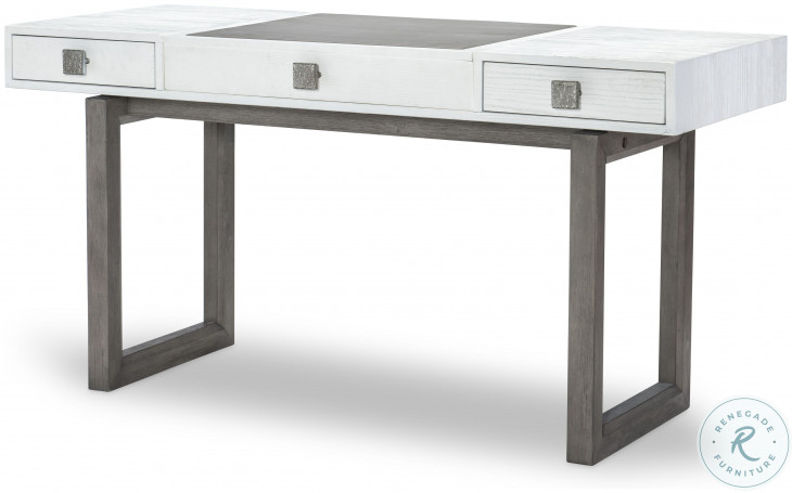 Terra Luna White Cloud And Nightfall Vanity Desk