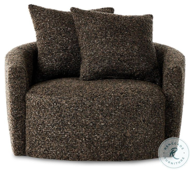 Chloe Ivan Granite Swivel Chair