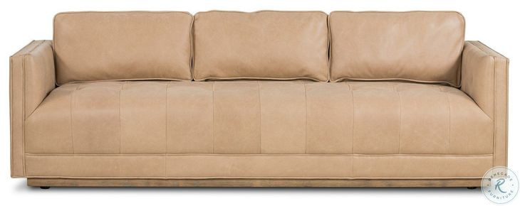 Kiera Palermo Nude 90" Upholstered Sofa