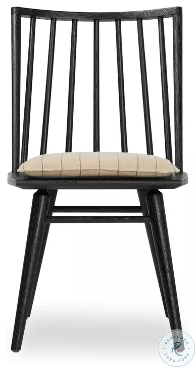 Lewis Black Oak Windsor Dining Chair Set of 2