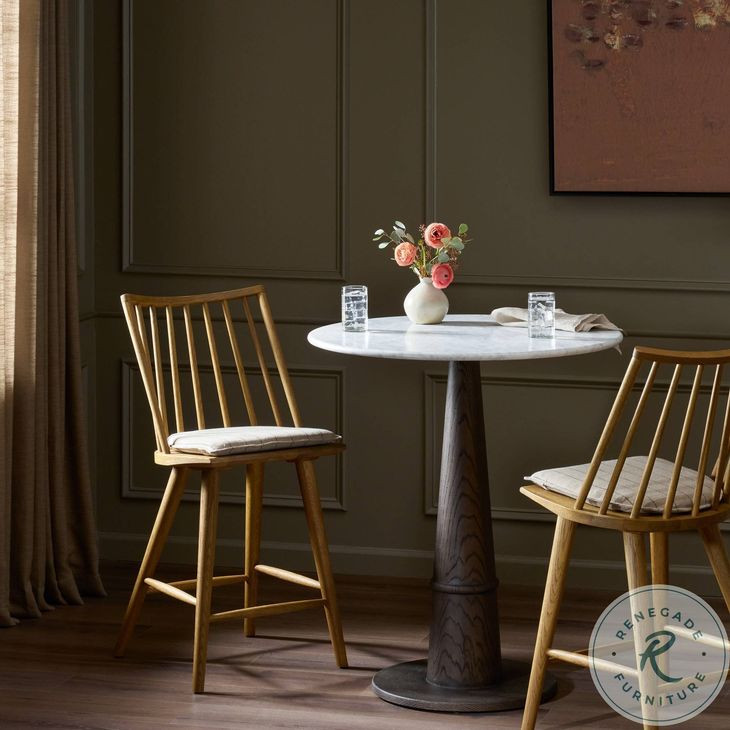 Lewis Sandy Oak and Lavon Flint Windsor Bar Stool