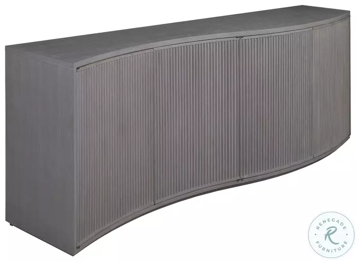 Signature Designs Misty White Gray Mavericks Media Console