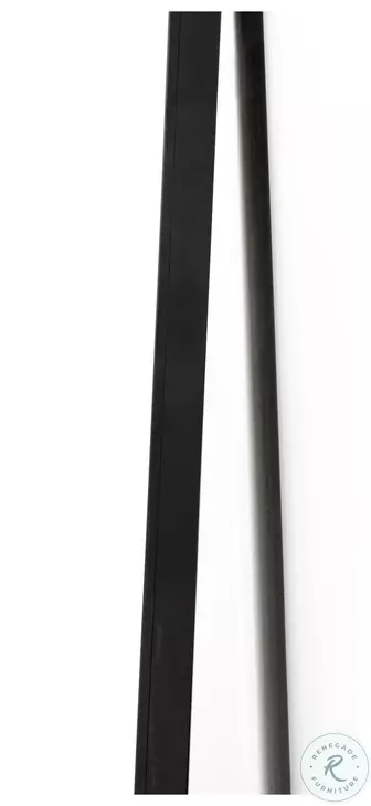 Jacques Gunmetal Irregular Floor Mirror