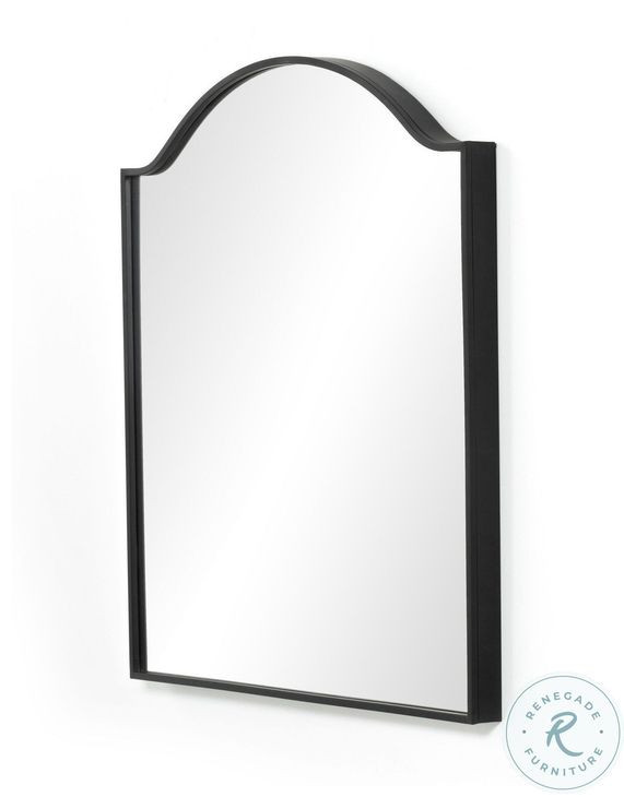 Jacques Gunmetal Irregular Mirror