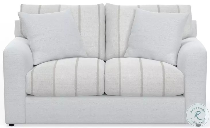 Lindsey Snow 67" Loveseat