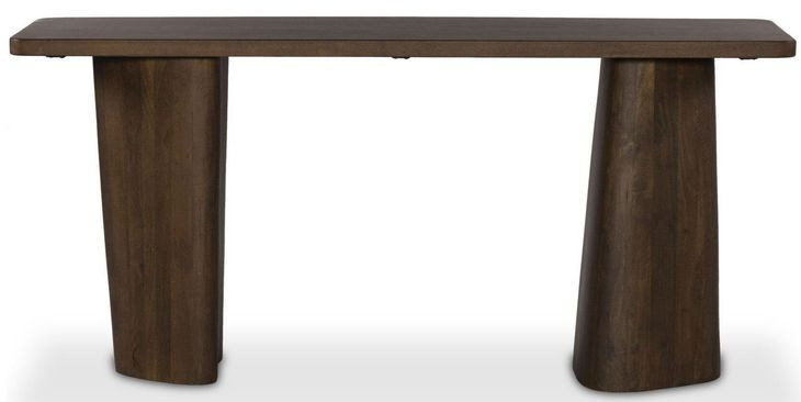 Myla Aged Brown Console Table