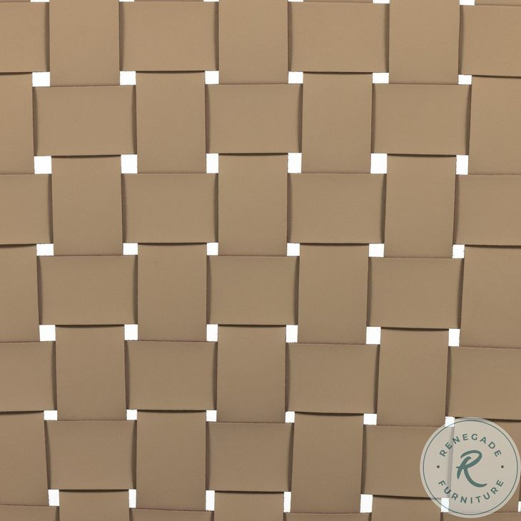 Heisler Almond Leather Blend Bar Stool