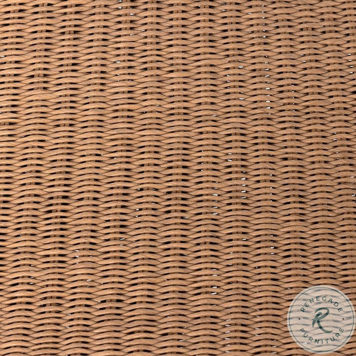 Portia Vintage Natural 24" Outdoor Chaise