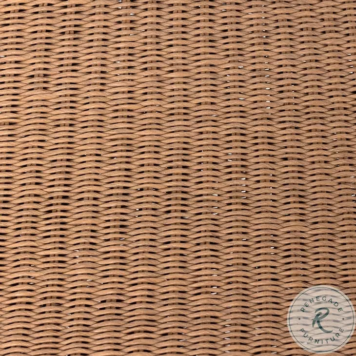 Portia Vintage Natural 24" Outdoor Chaise