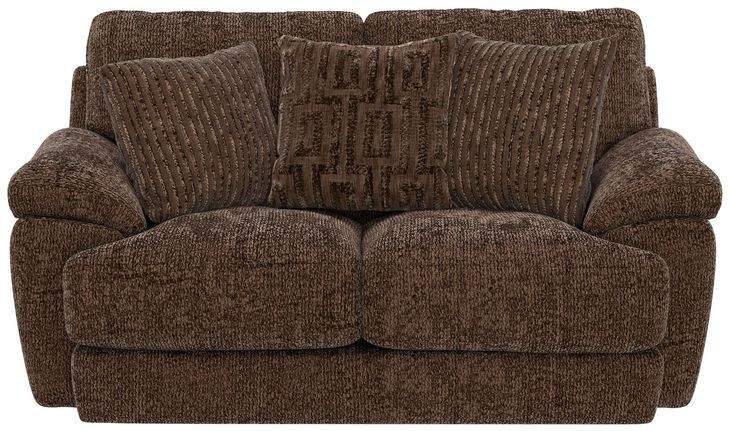 Jaden Cocoa 74" Loveseat