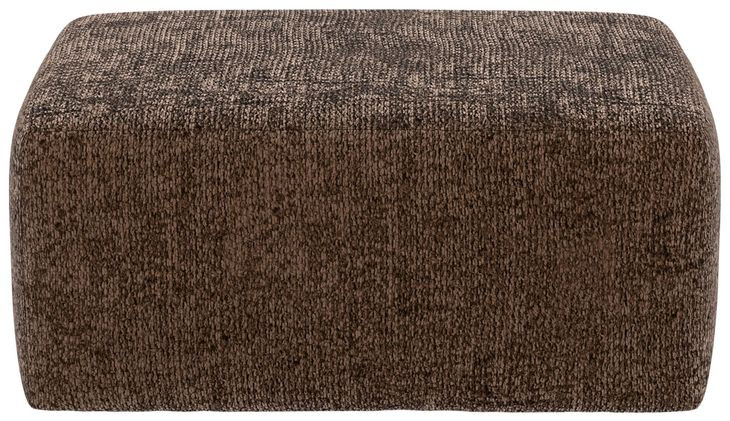 Jaden Cocoa Upholstered Square Cocktail Ottoman