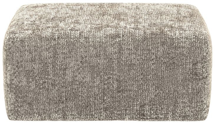 Jaden Steel Upholstered Square Cocktail Ottoman