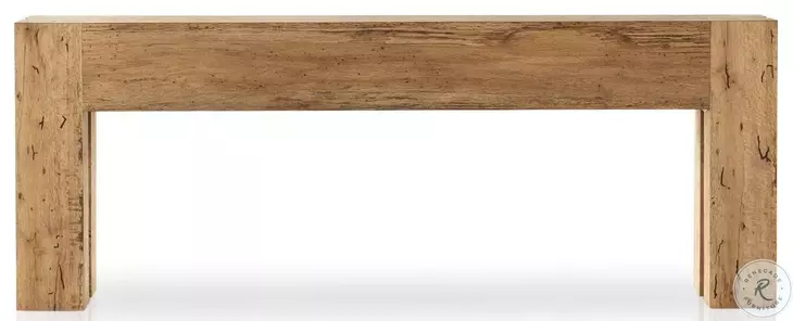 Abaso Rustic Wormwood Oak 86" Console Table