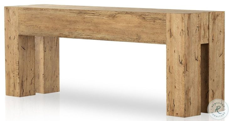 Abaso Rustic Wormwood Oak Rectangular Occassional Table Set