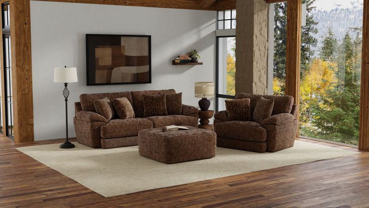 Jaden Cocoa Living Room Set