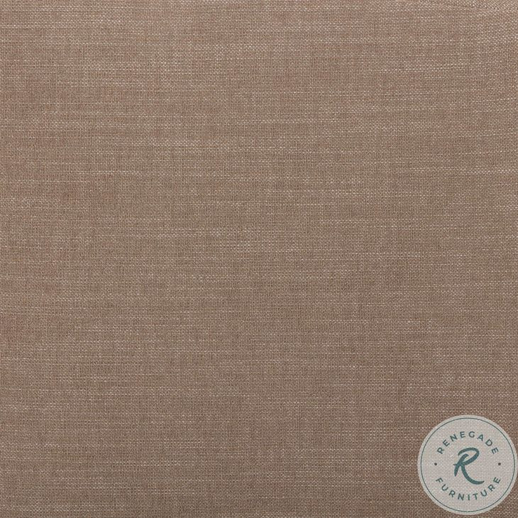 Augustine Crypton Nomad Taupe Performance Fabric 82" Dining Banquette