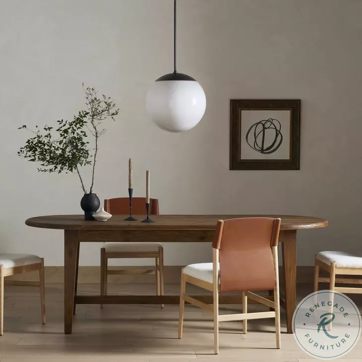 Alfie Waxed Pine 87" Dining Table