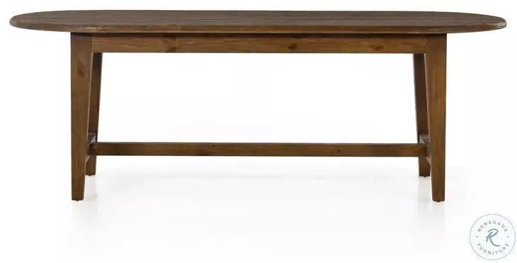 Alfie Waxed Pine 87" Dining Table