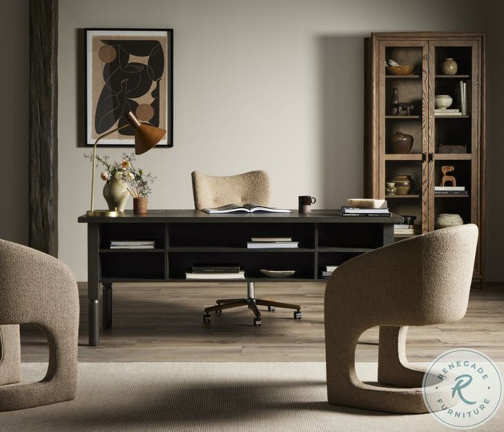 Reynold Heron Sand Dining Armchair