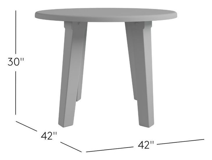 Reclamation Slate Blue 5 Piece Dining Set