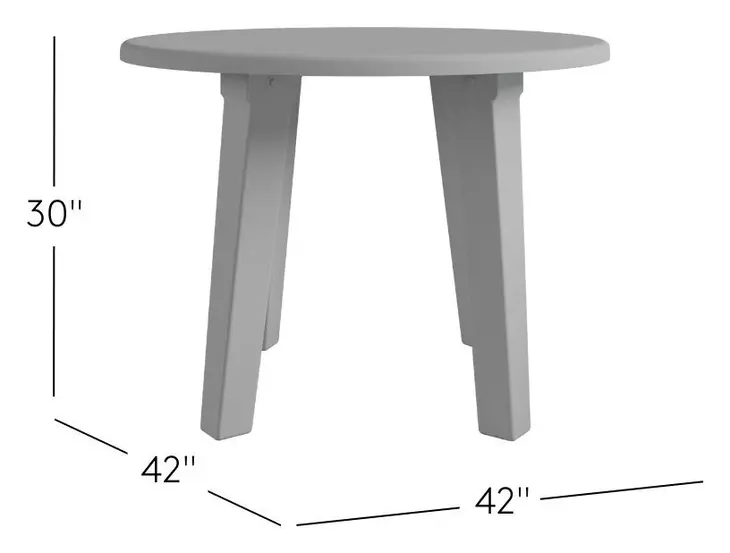 Reclamation Slate Blue 5 Piece Dining Set