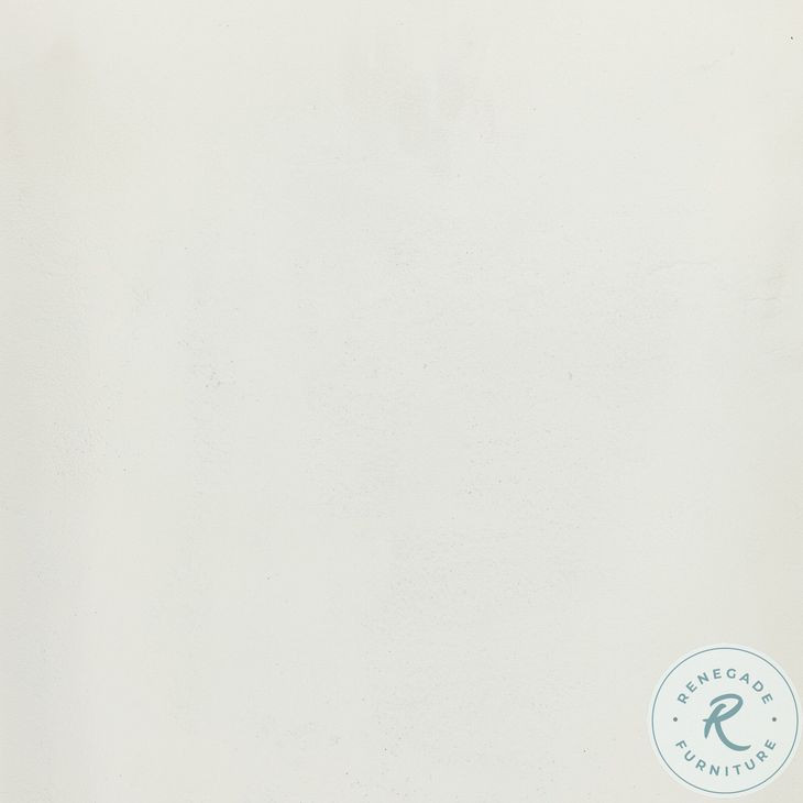 Basil Matte White Cast Aluminum Outdoor Square Drink Table