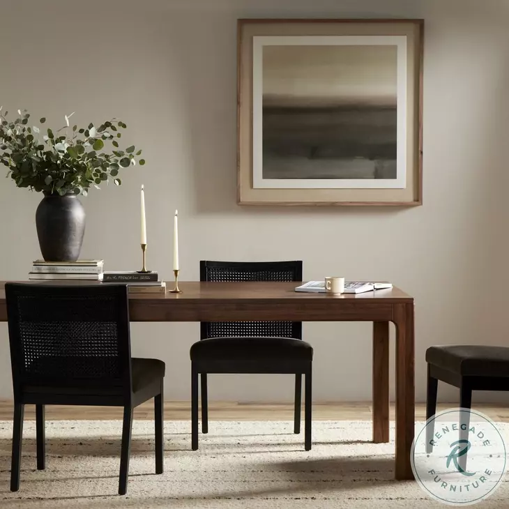 Arturo Natural Walnut Veneer 94" Rectangular Dining Table