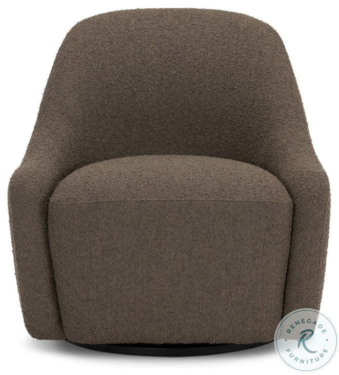 Levi Knoll Clay Performance Fabric Swivel Chair