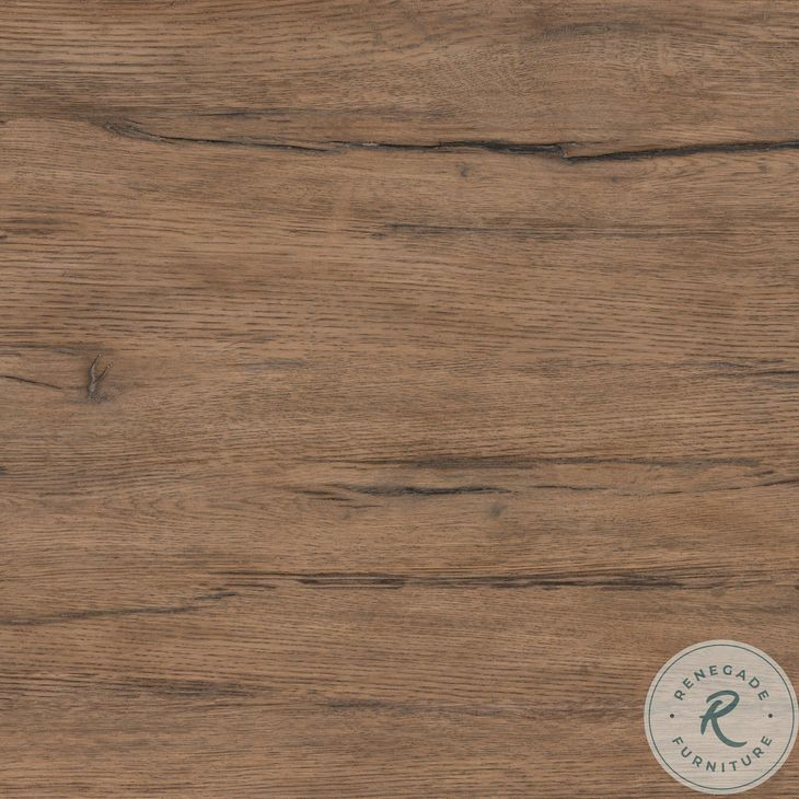 Henry Rustic Grey Veneer 70" Drawer Desk