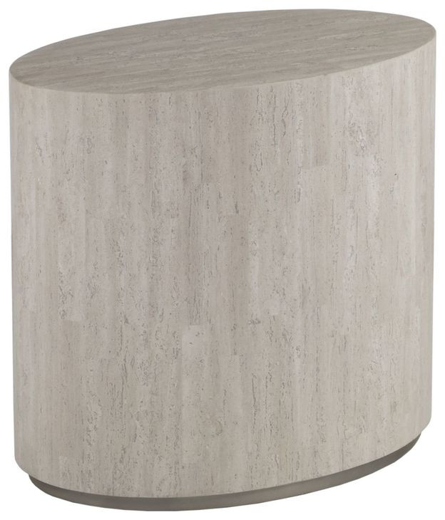Cassio Creamy White Square Travertine Top Occassional Table Set