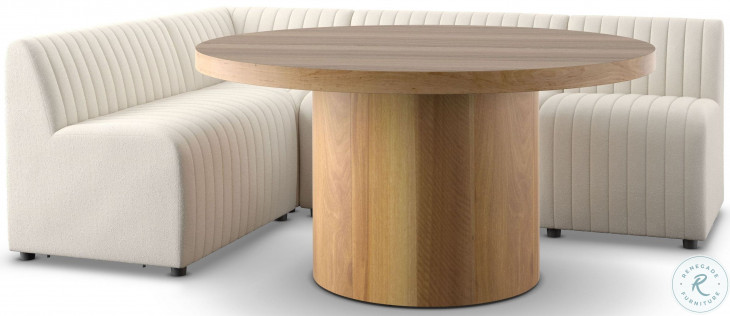 Augustine Capri Oatmeal L Shape Dining Banquette from Four Hands ...