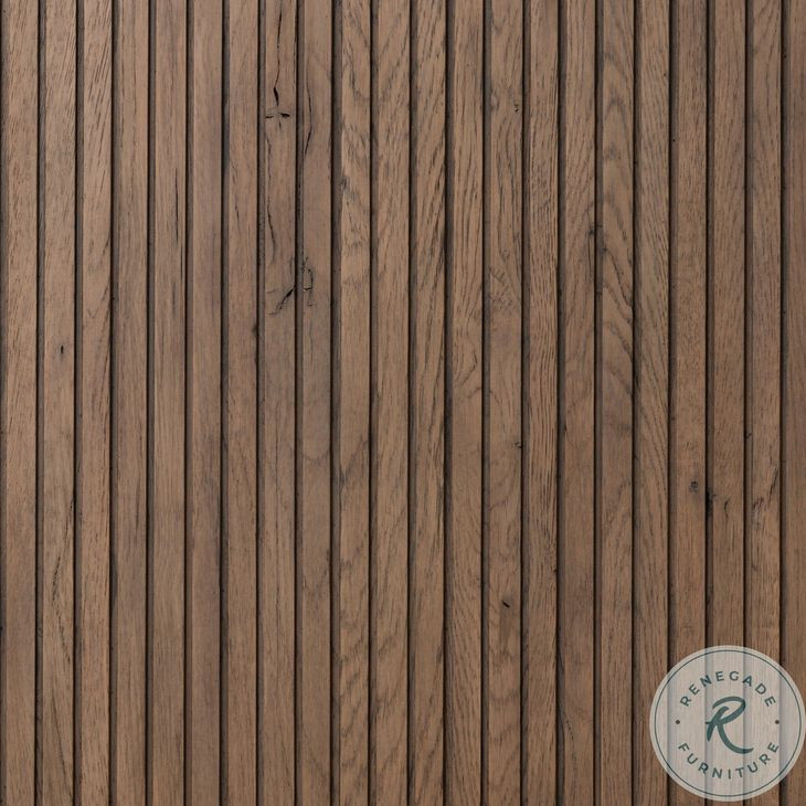 Leo Rustic Grey Queen Panel Bed