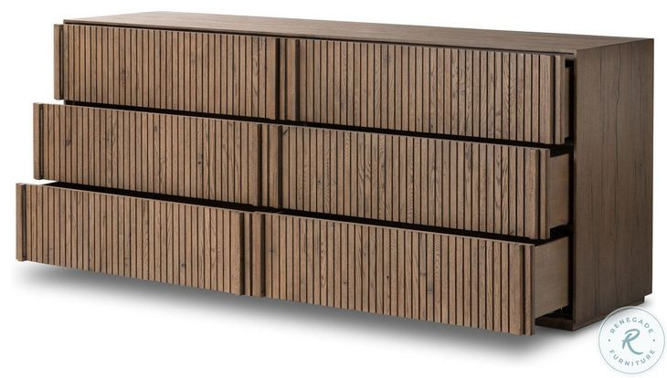 Leo Rustic Grey Panel Bedroom Set