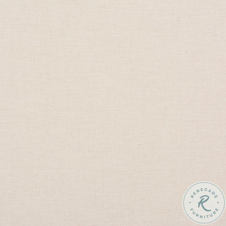 Mitchell Thames Cream Performance Fabric Queen Upholstered Bed