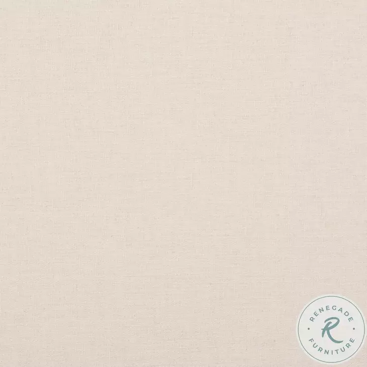 Mitchell Thames Cream Performance Fabric Queen Upholstered Bed