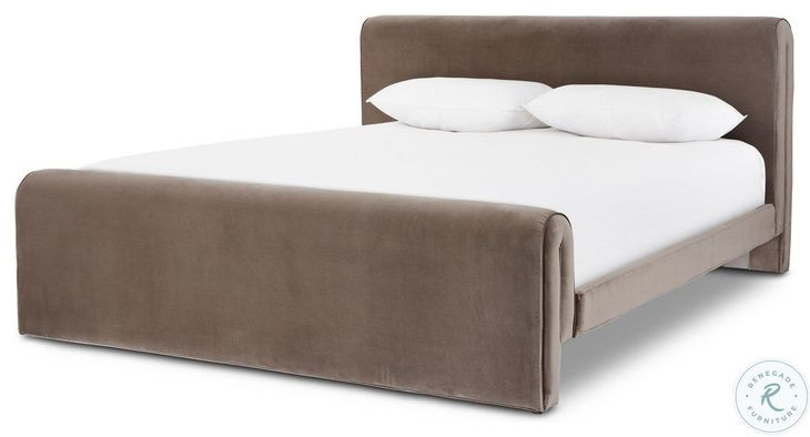 Mitchell Surrey Fossil King Upholstered Bed