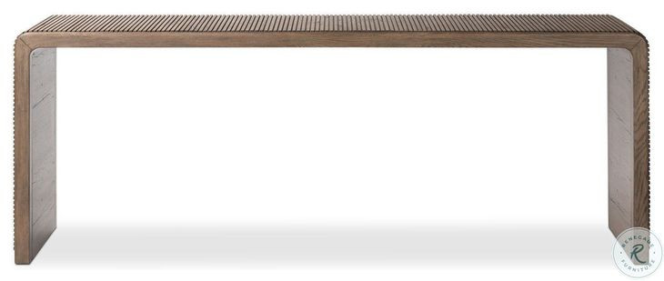 Leo Rustic Grey 80" Console Table
