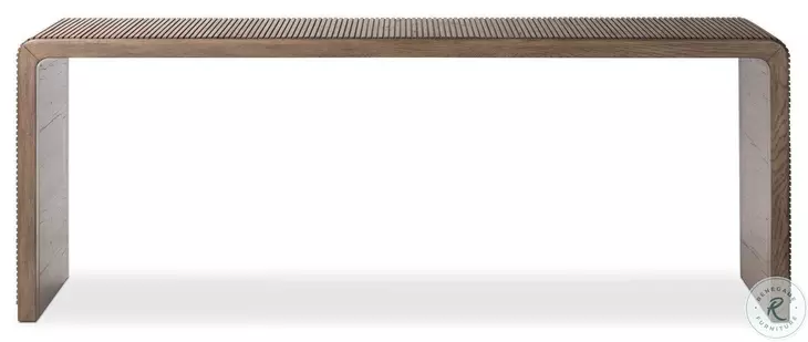 Leo Rustic Grey 80" Console Table