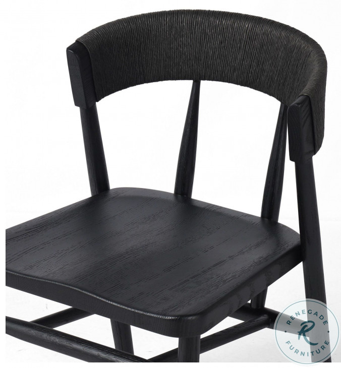 Buxton Black Oak Dining Chair from Four Hands | Coleman Furniture