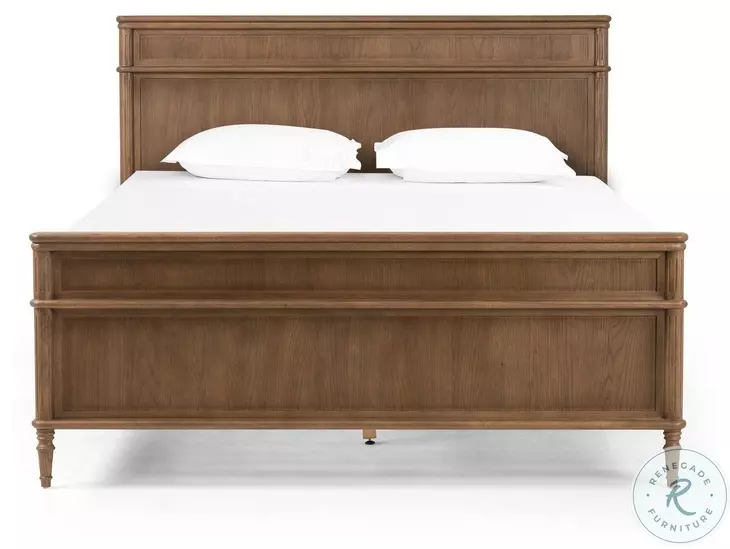 Toulouse Toasted Oak Veneer Bedroom Set
