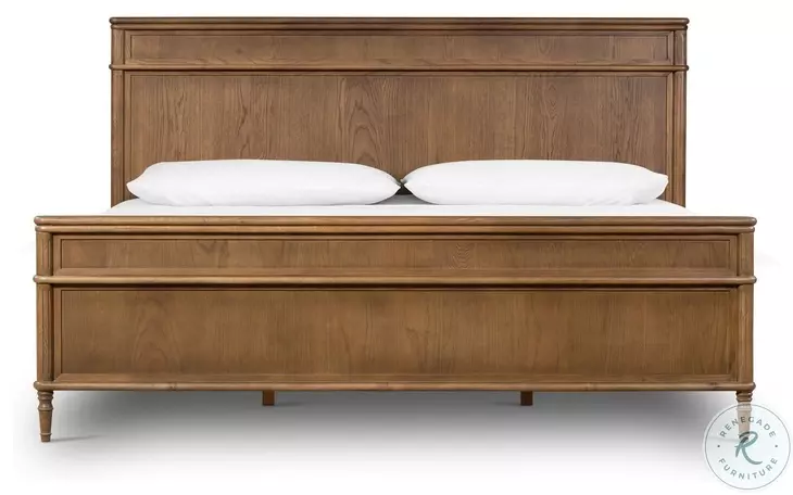 Toulouse Toasted Oak Veneer King Bed