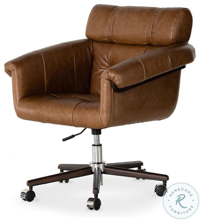 Arnold Sonoma Chestnut Desk Chair | Coleman Furniture