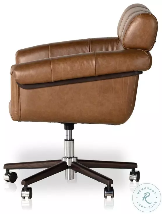 Arnold Sonoma Chestnut Desk Chair | Coleman Furniture