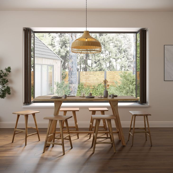 Sedona Brown 7 Piece Counter Height Dining Set