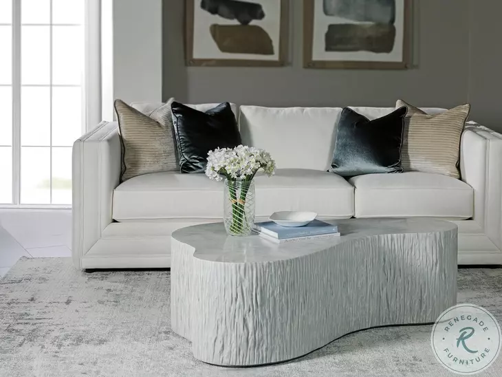 Signature Designs White Grey Pangea Cocktail Table