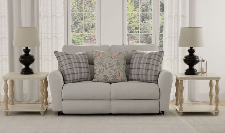 Chappy Pebble Lay Flat Reclining Loveseat