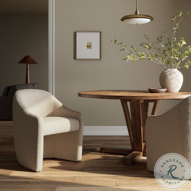 Levi Knoll Sand Performance Fabric Dining Chair