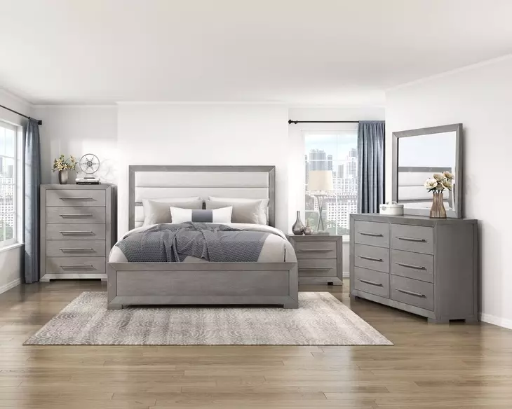 Owen Gray Rectangular Dresser Mirror