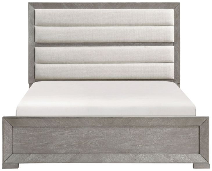 Owen Gray Upholstered Panel Bedroom Set