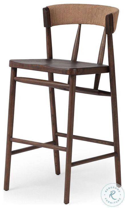 Buxton Drifted Oak Bar Stool
